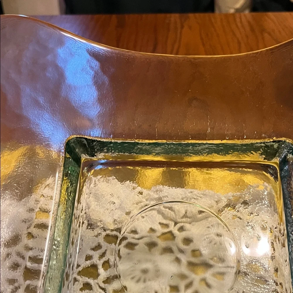 Elegant Glass Bath Tray